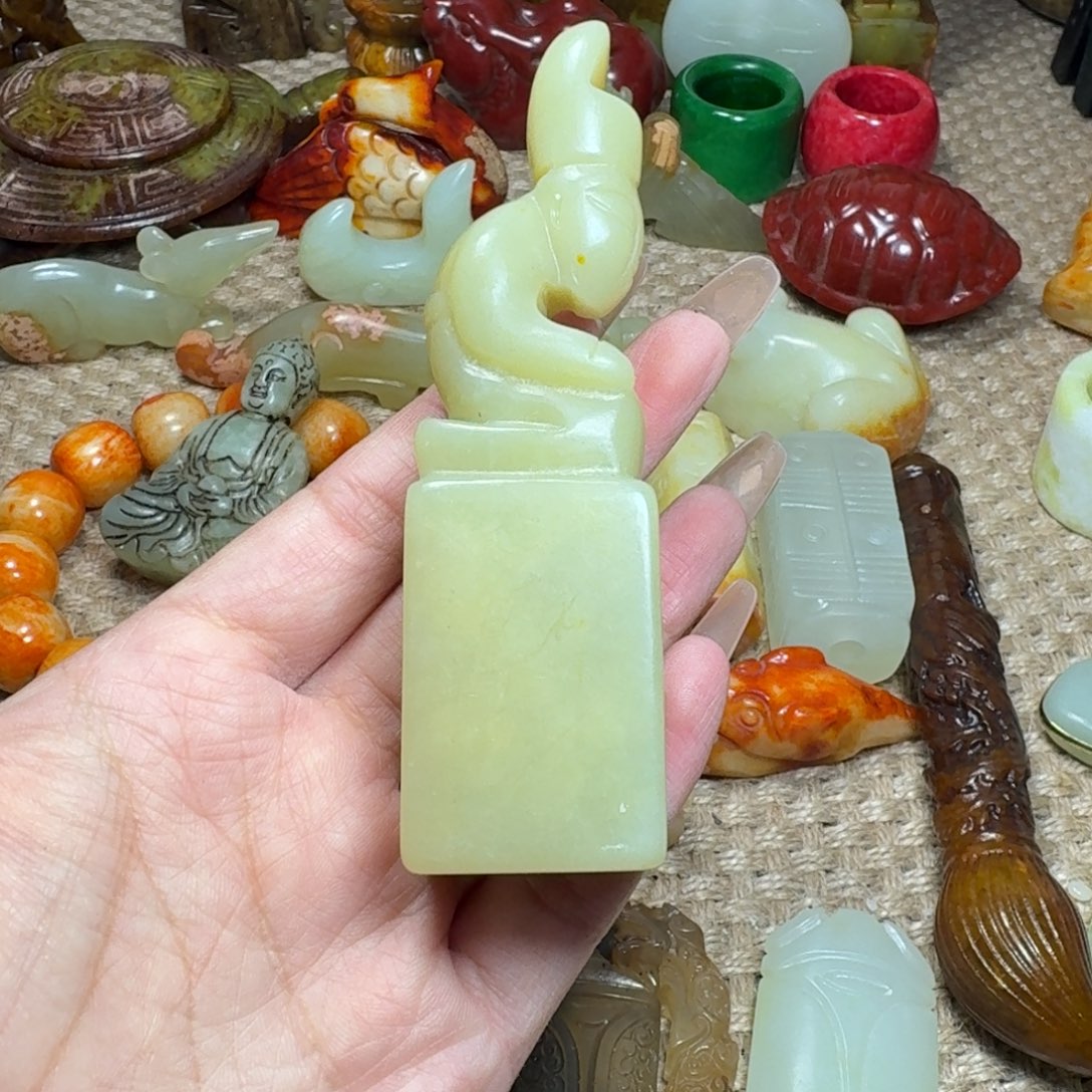 白玉菩提吊坠挂件