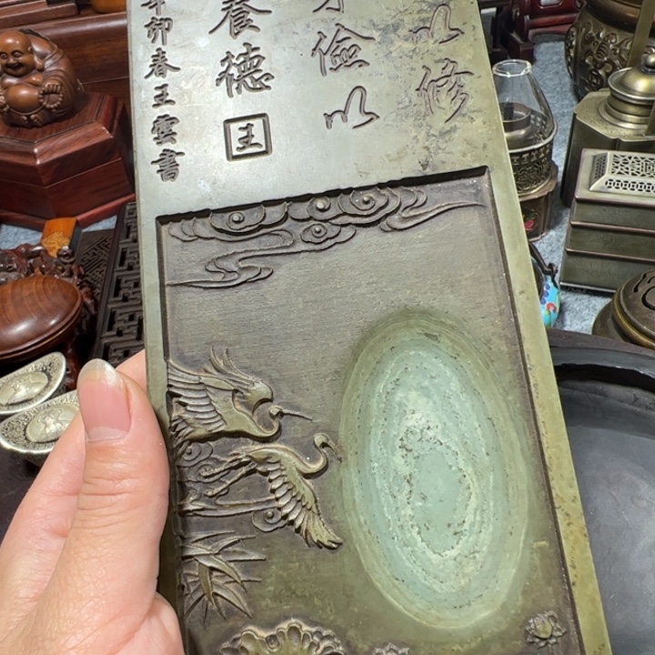 哥***摆件杏核砚台过后就是这样想着