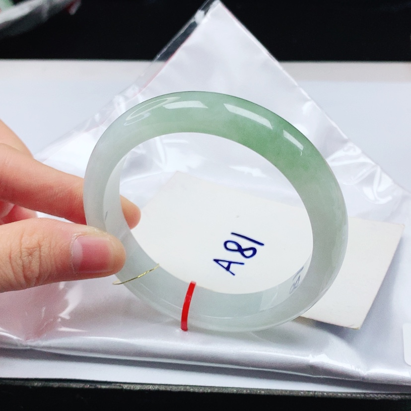 【闪购商品】翡翠手镯未镶嵌天然缅甸a货手镯56+