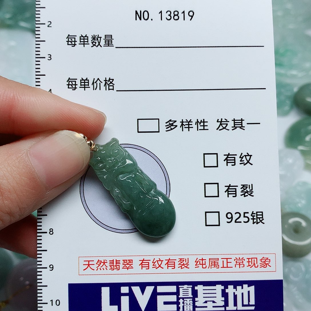 翡翠颈饰未镶嵌翡翠颈饰未镶嵌13819