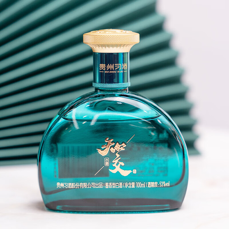 习酒 知交 四季（小酒）酱香型白酒自饮送礼推荐53度100ml*1瓶