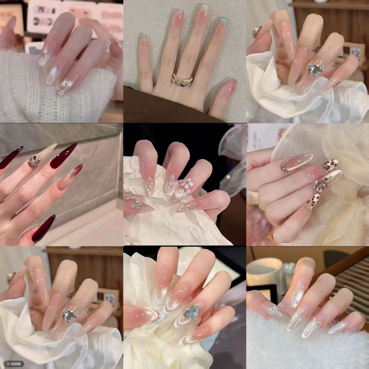 青瓷甲艺手工穿戴甲20副（福利款）  超时未选随机发货