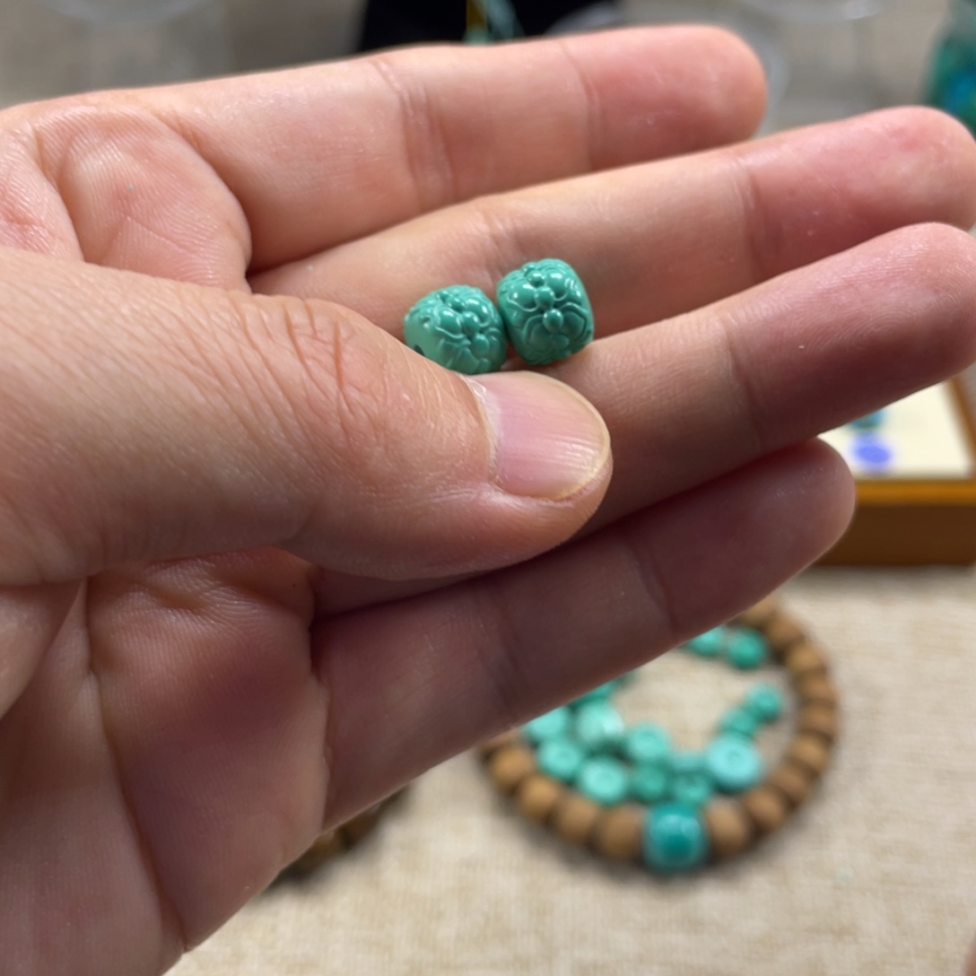 原生态湖北矿小配饰，直径9