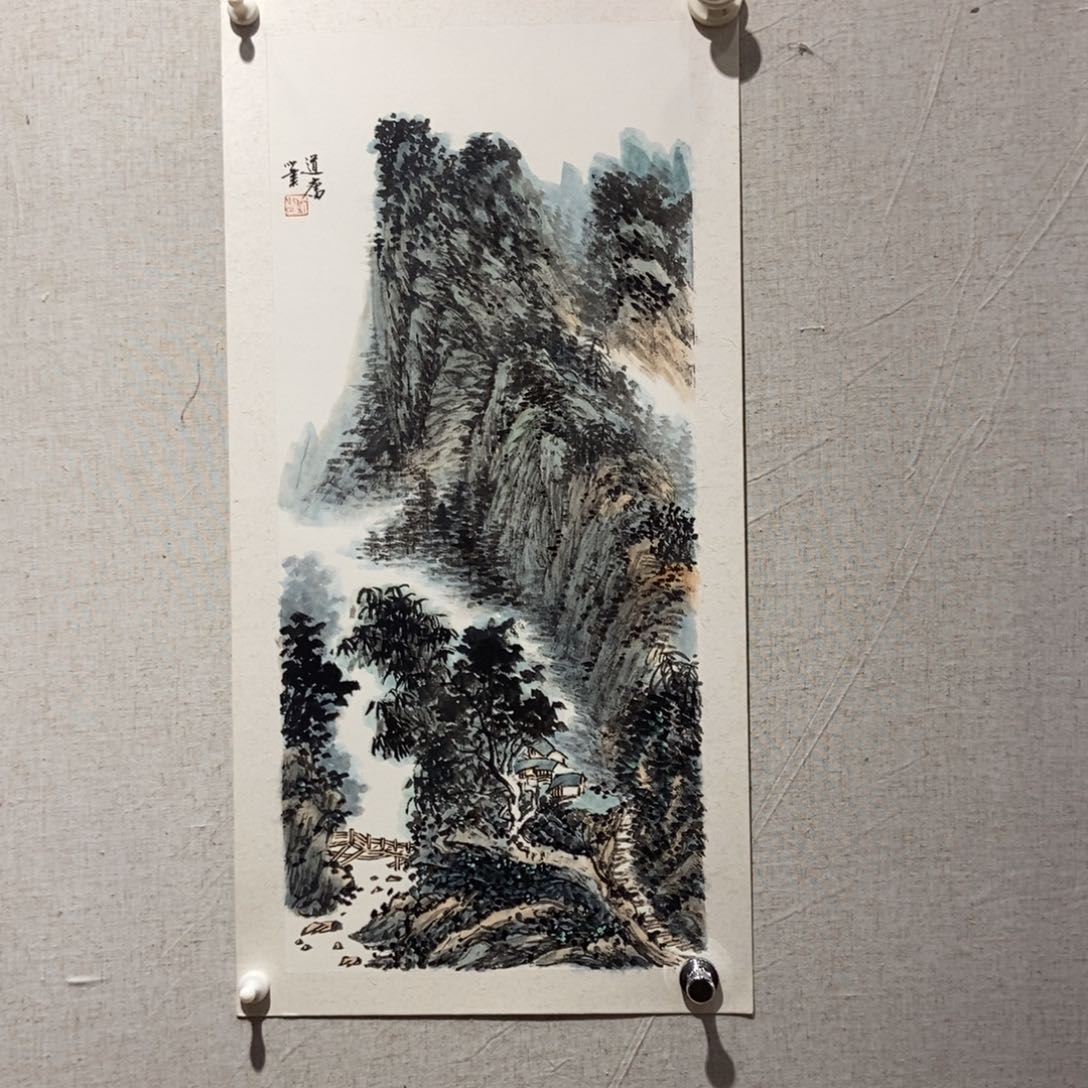 【闪购商品】国画清****开墨鱼精品某物精品