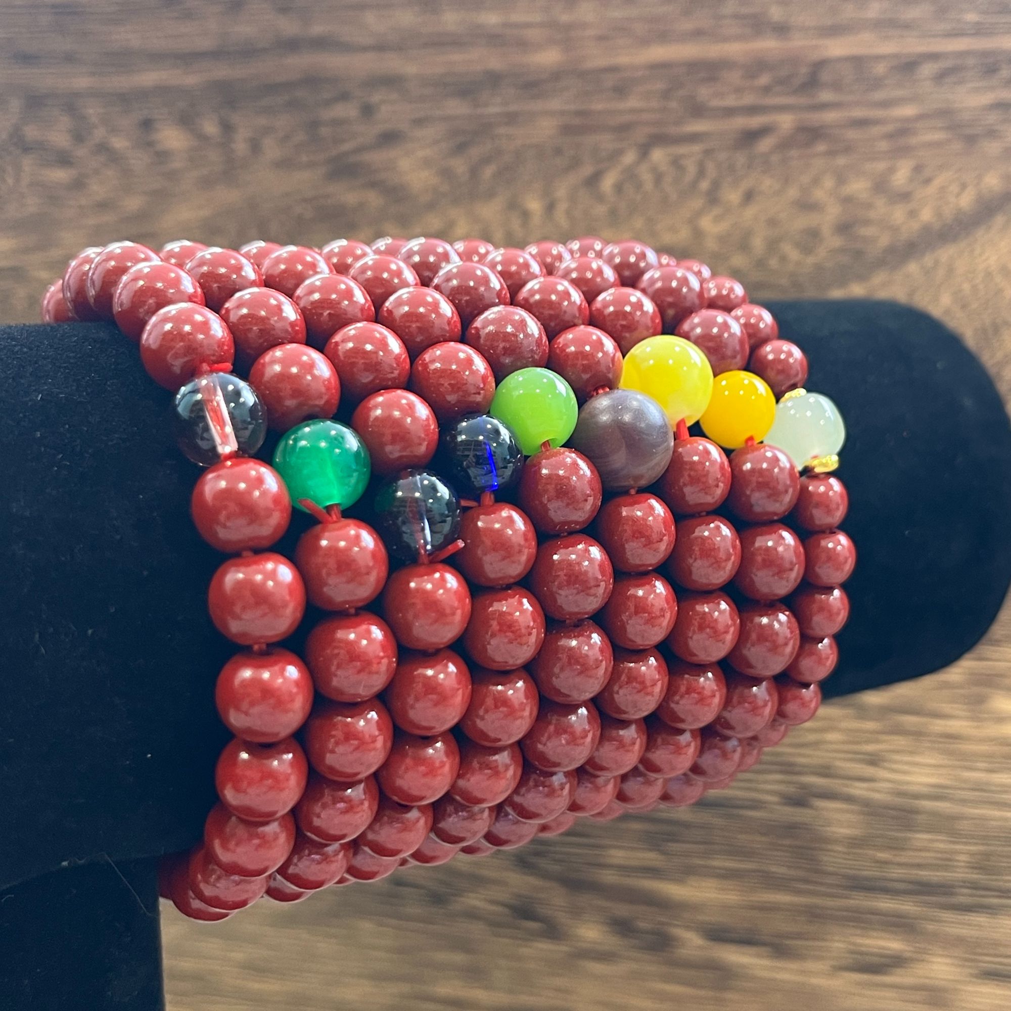 天然辰砂福利款朱砂手串 随机发货，挑选找客服留言