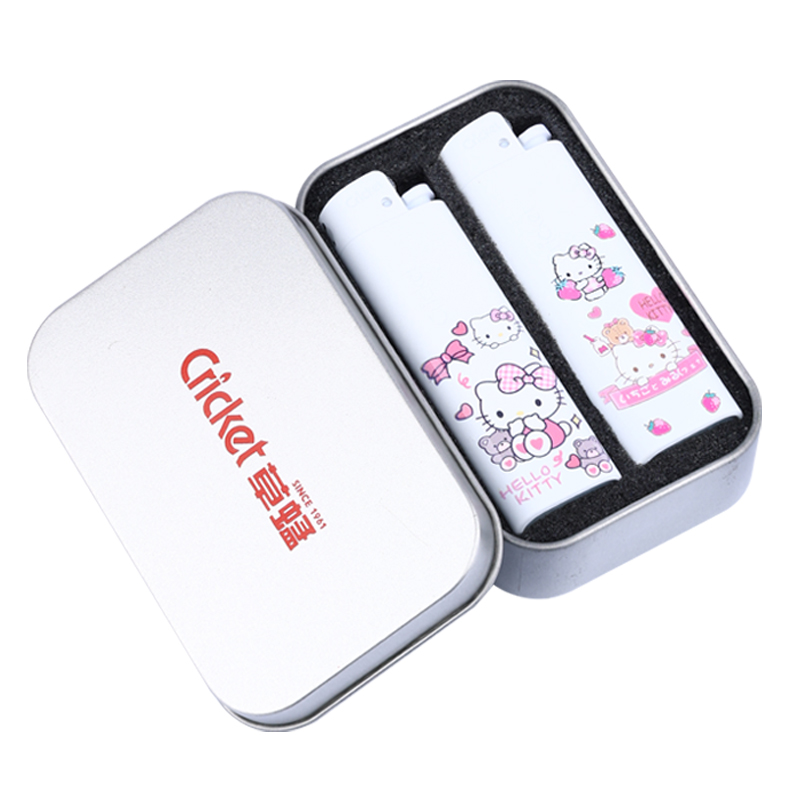 个性创意防爆耐高温一次性砂轮打火机礼盒装适合送男女