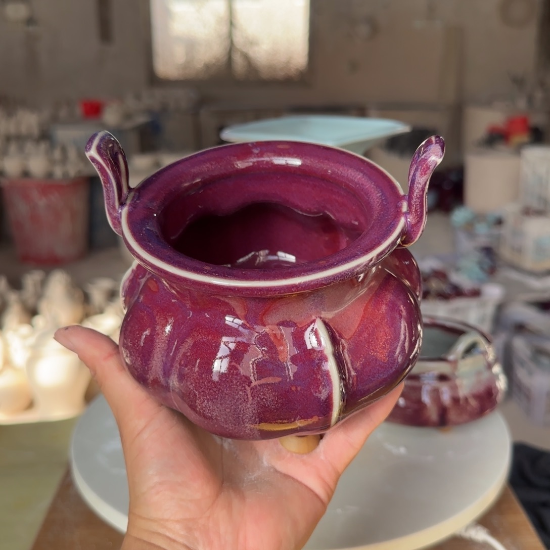 摆件陶郑家钧瓷摆件