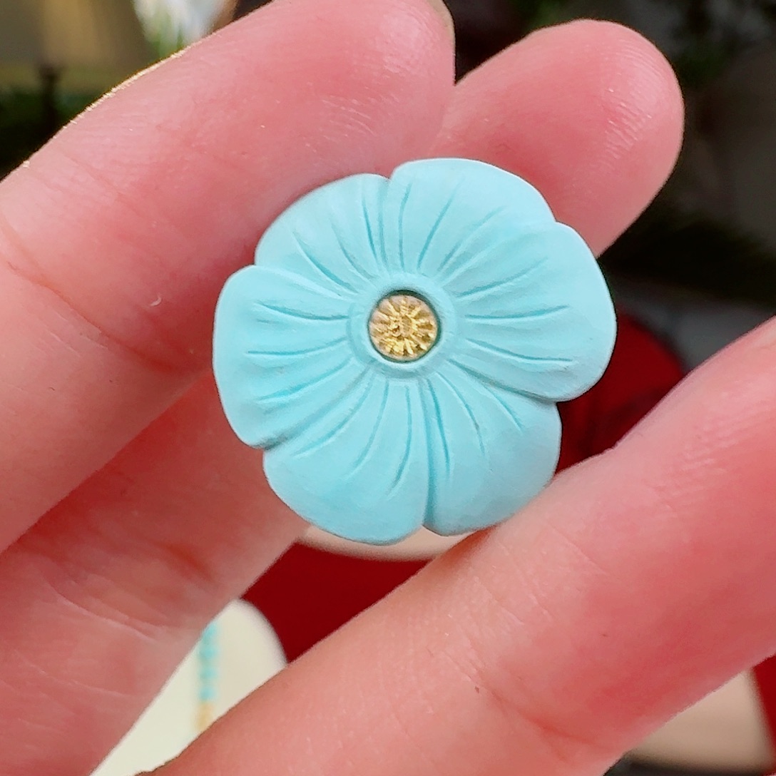 绿松石珠宝奇石未镶嵌