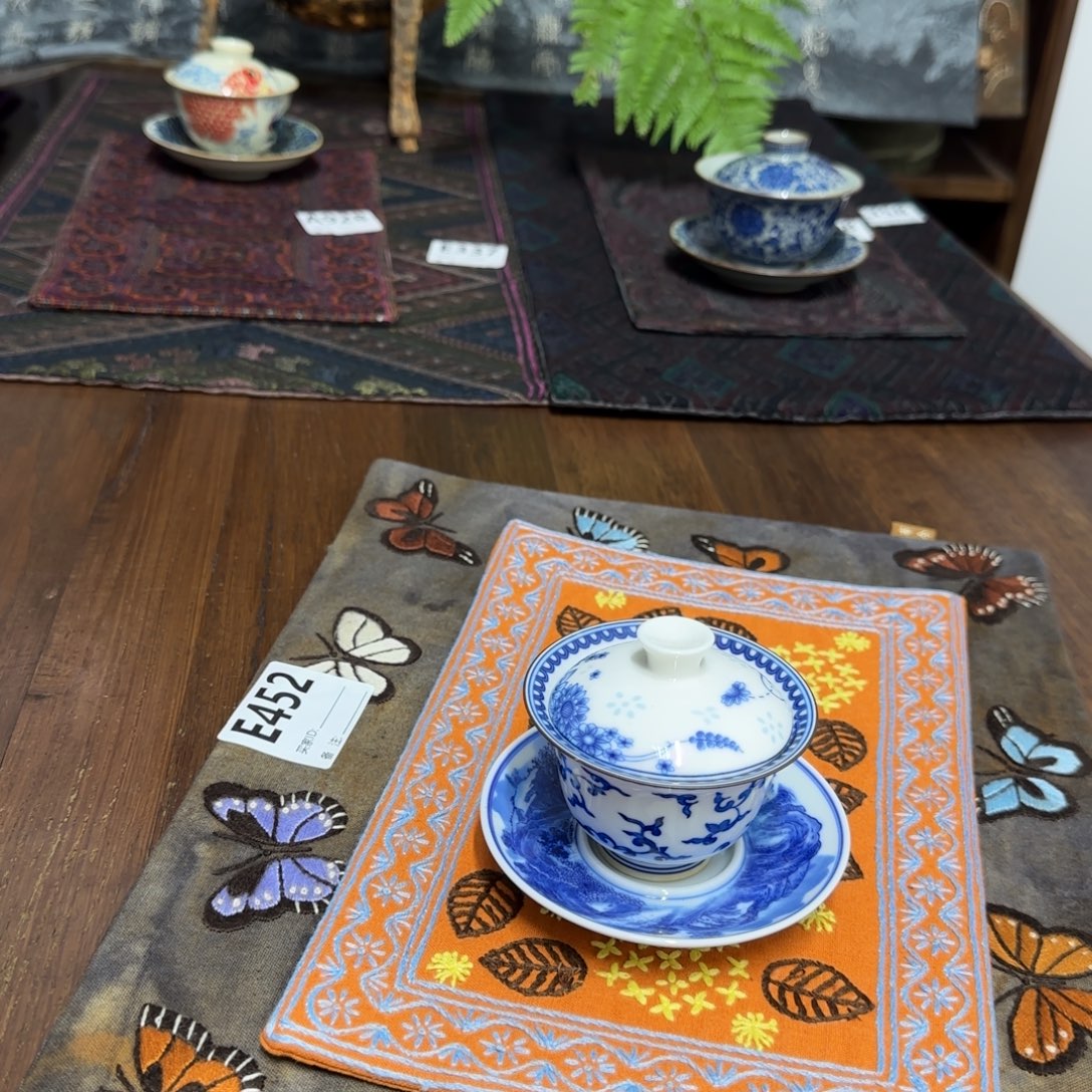 织绣7 都是一张价格三十六纺茶垫