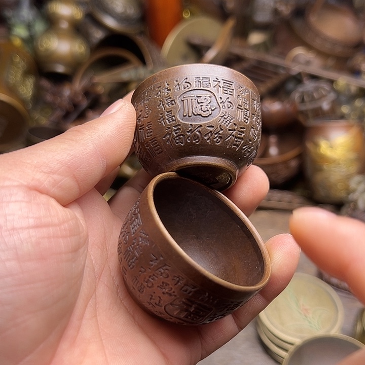 文玩铜器工艺把玩摆件