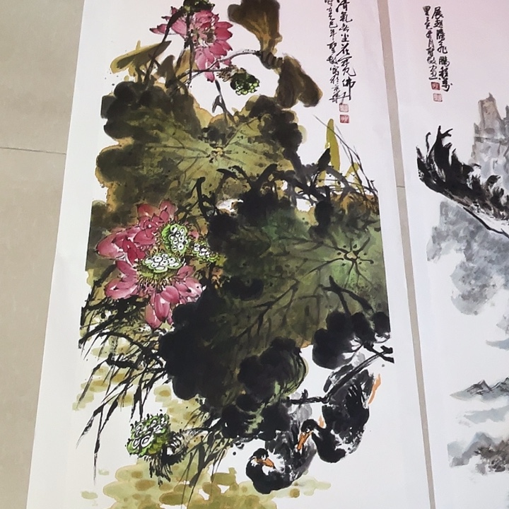 国画张圣敏先生纯手绘作品