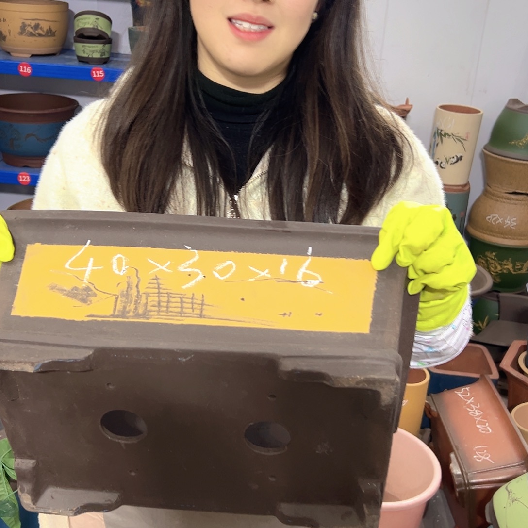 40黄马槽花盆花盆花盆