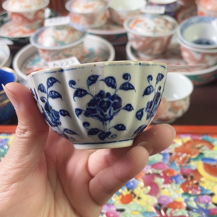 景德镇陶瓷手绘微瑕077