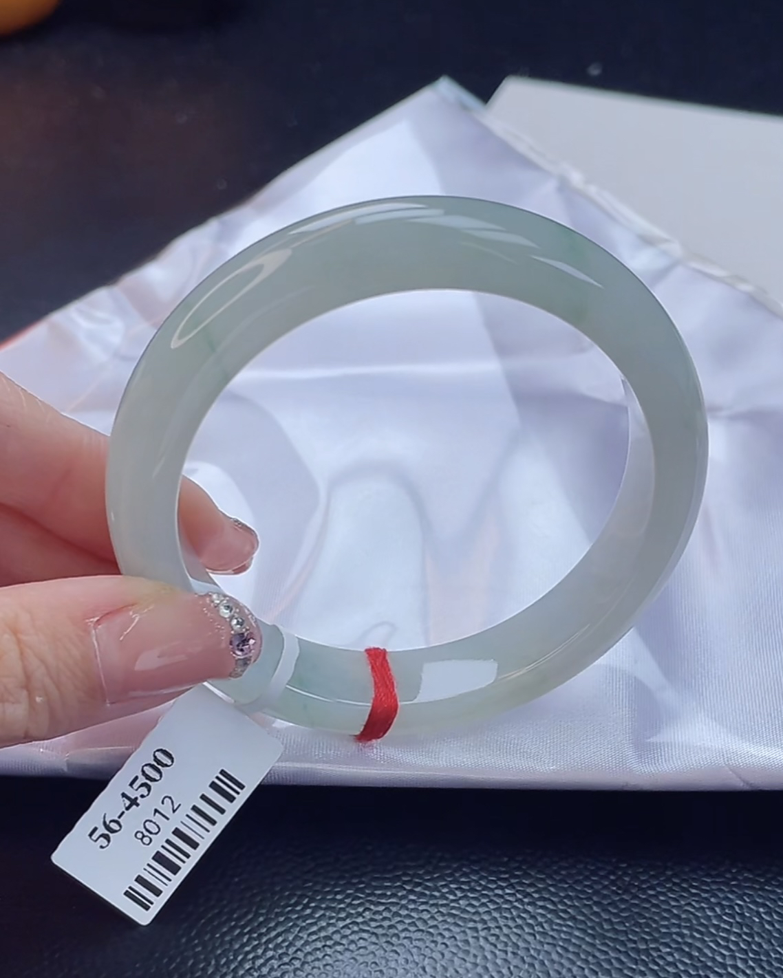 翡翠手镯未镶嵌翡翠8012