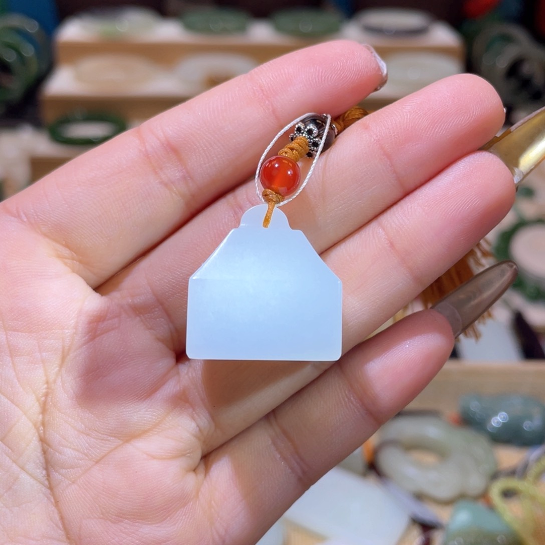 和田玉高品山流水印章未镶嵌s****嗯