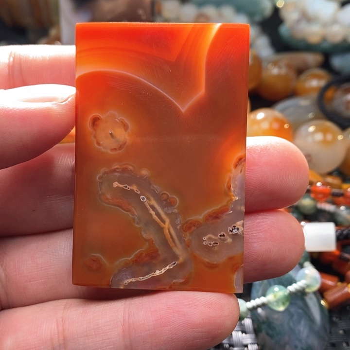 【闪购商品】玛瑙/玉髓颈饰未镶嵌用****5