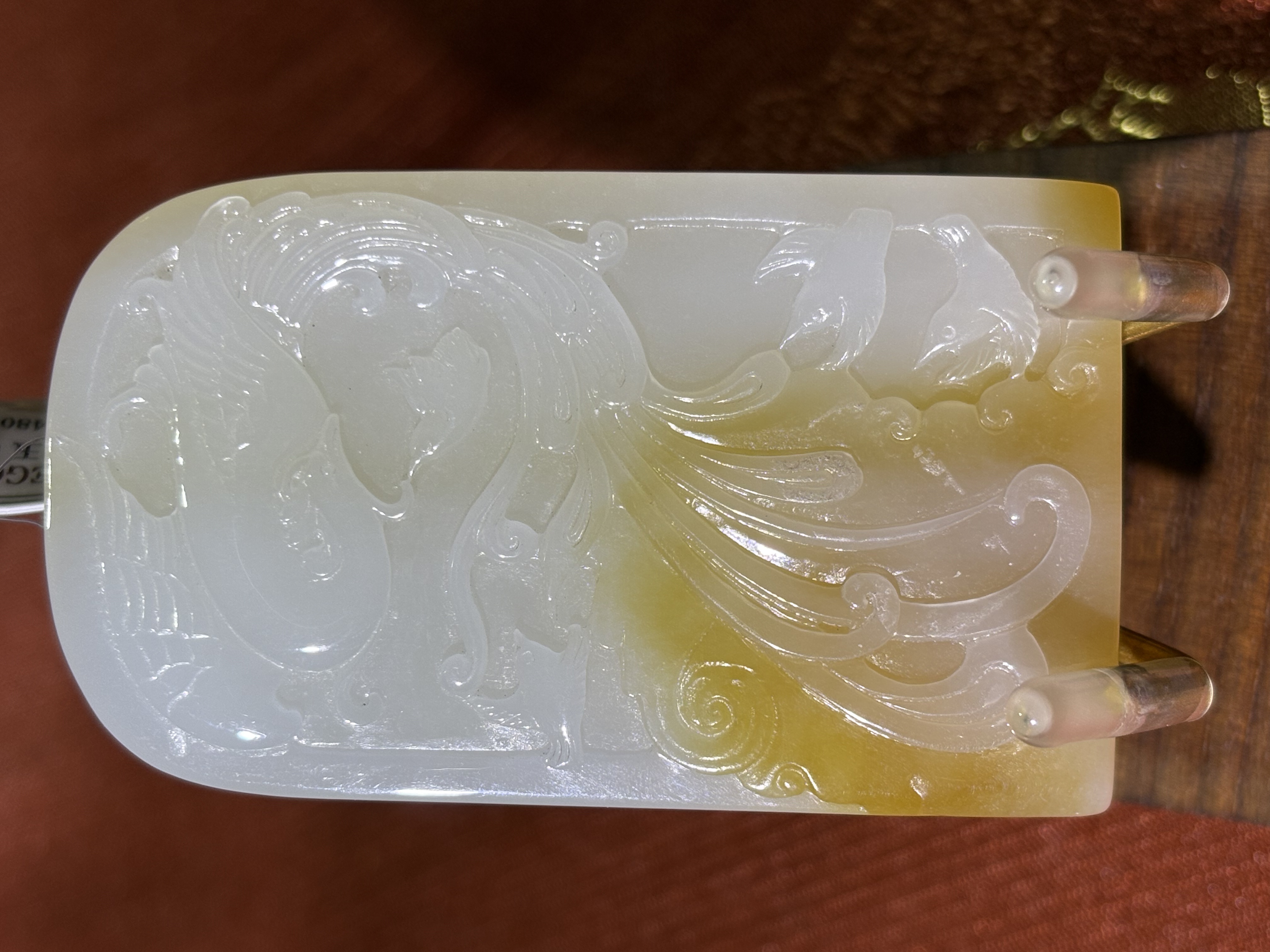 天然和田玉吊坠【A76】