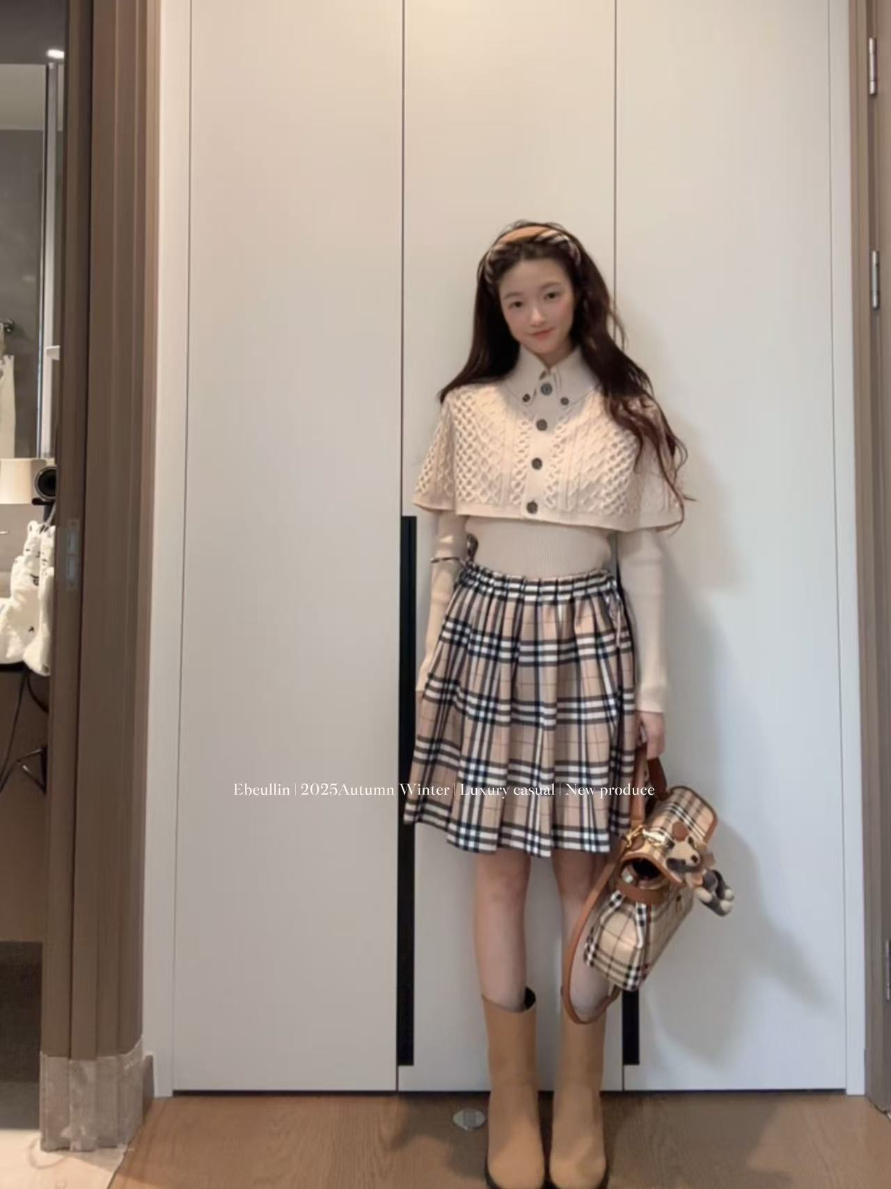 【Ebeullin自制】中古少女斗篷毛衣 e501