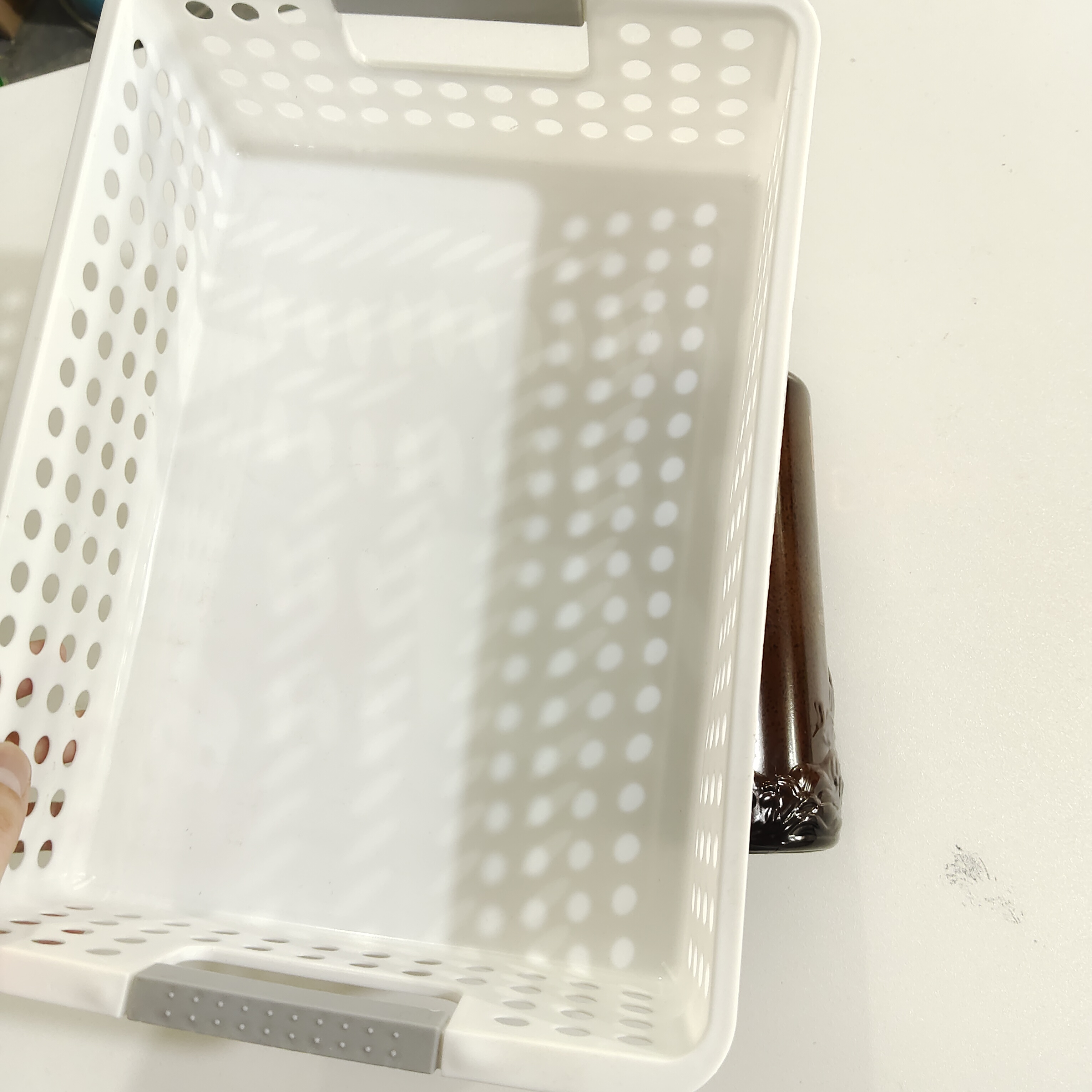 空篮子//国//台//（马）镂空篮子收纳箱卧室房浴室