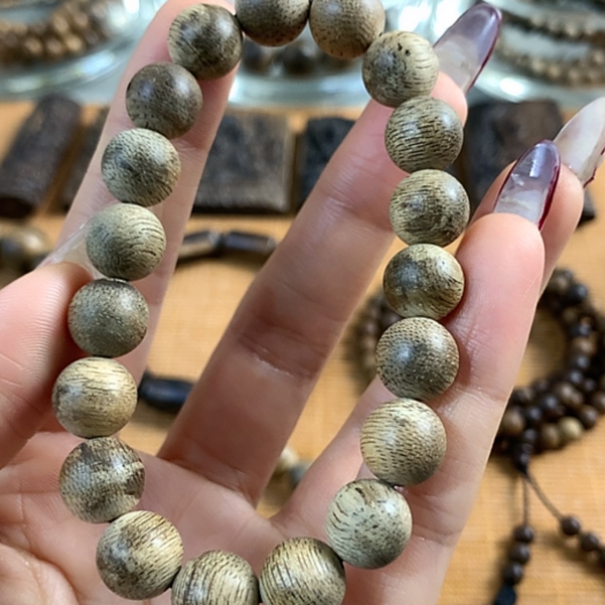 【闪购商品】沉香手串柬埔寨菩萨沉香6.5克