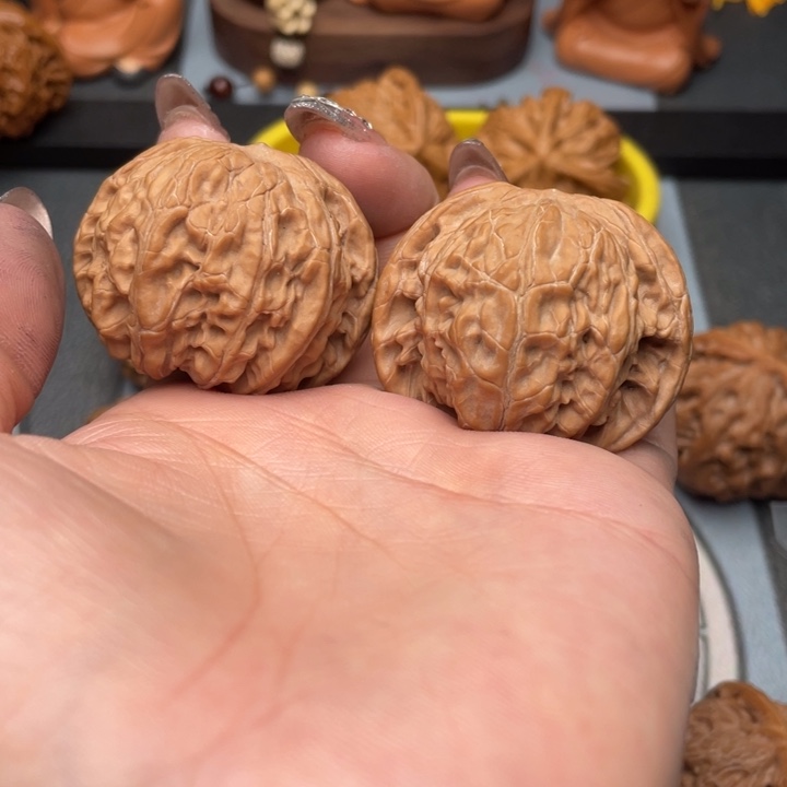 文玩核桃吊坠ㅤ***人磨盘42尺全品