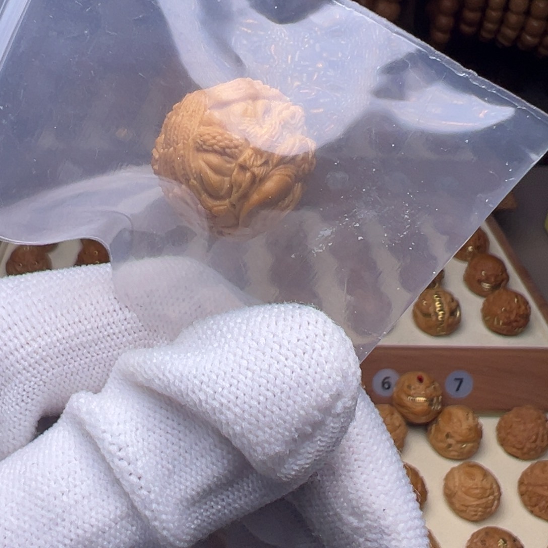 瑞***堂猴头核桃把件银管链接不退换无实物.