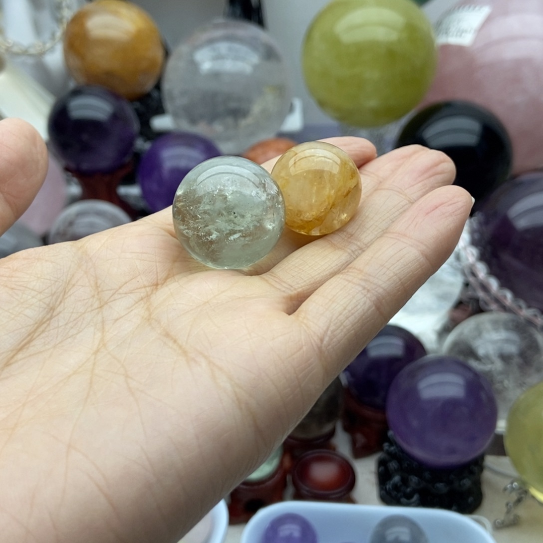 水晶珠宝半成品未镶嵌8号