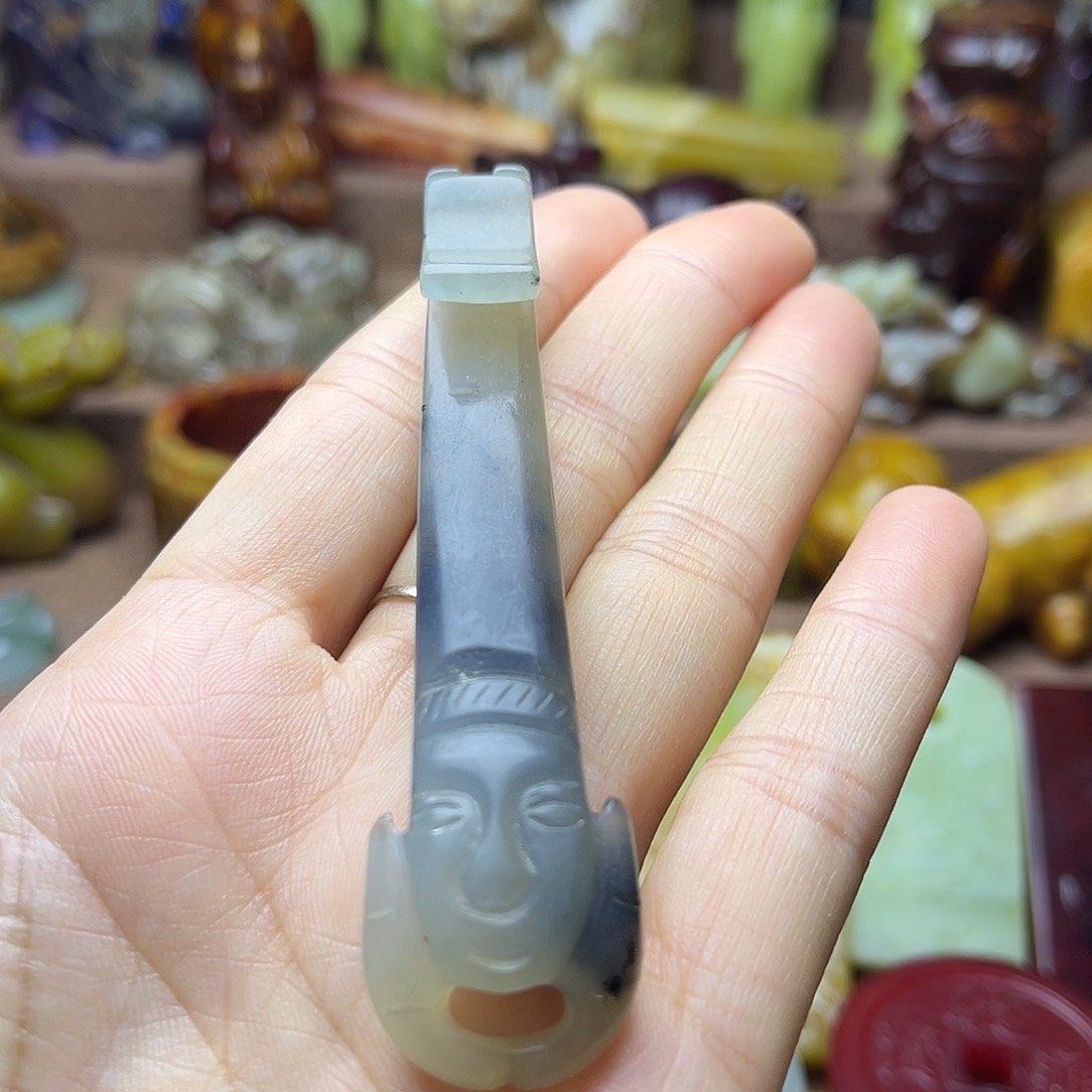 白玉菩提吊坠131。。