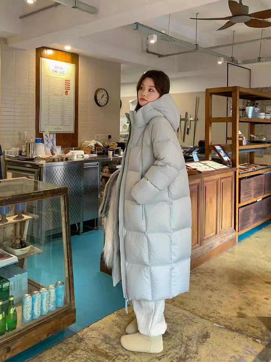 SHUSHU 冬季长款气质外套