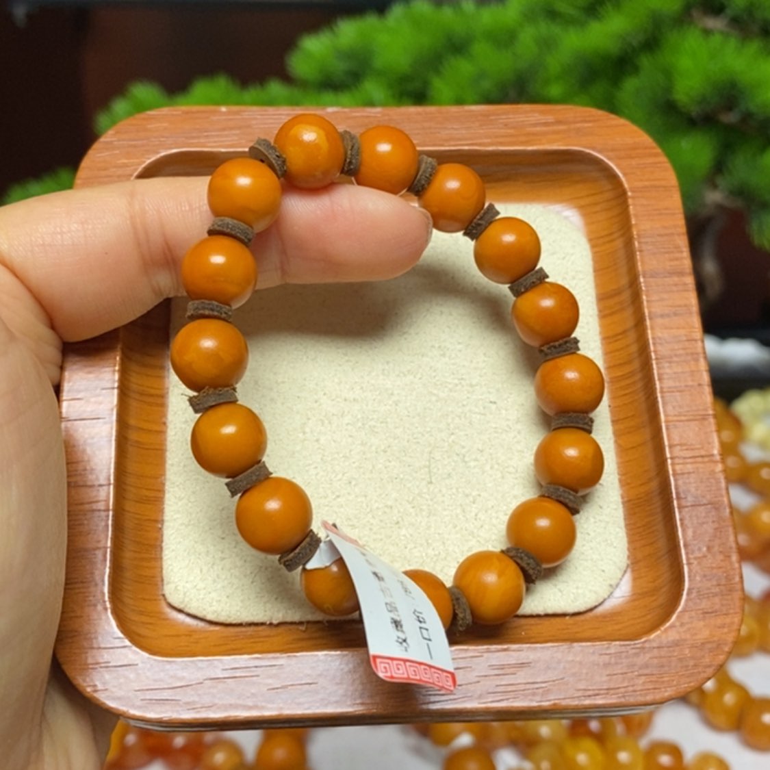 【闪购商品】未镶嵌蜜蜡手链羽*…手串