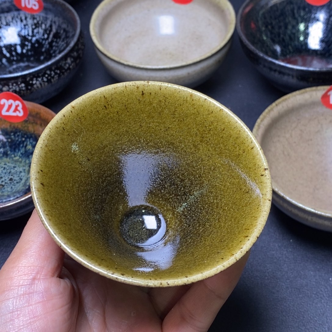 茶盏古宋龙窑柴烧茶盏