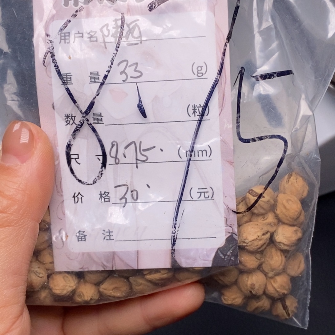 陕***平柏香籽/百香籽吊坠