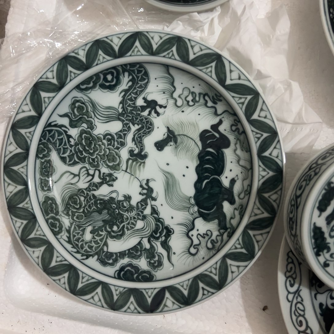 9***）摆件景德镇手工手工手绘茶具