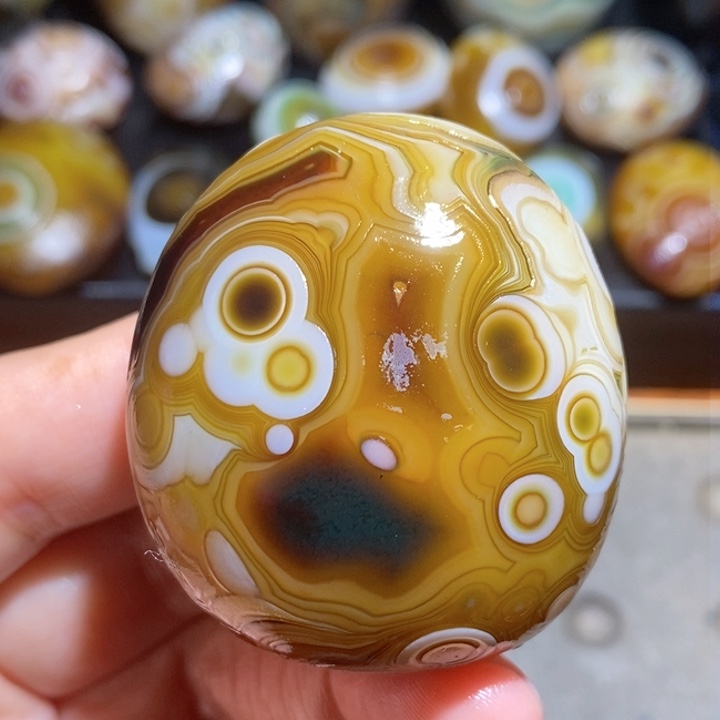 未镶嵌玛瑙/玉髓珠宝半成品2