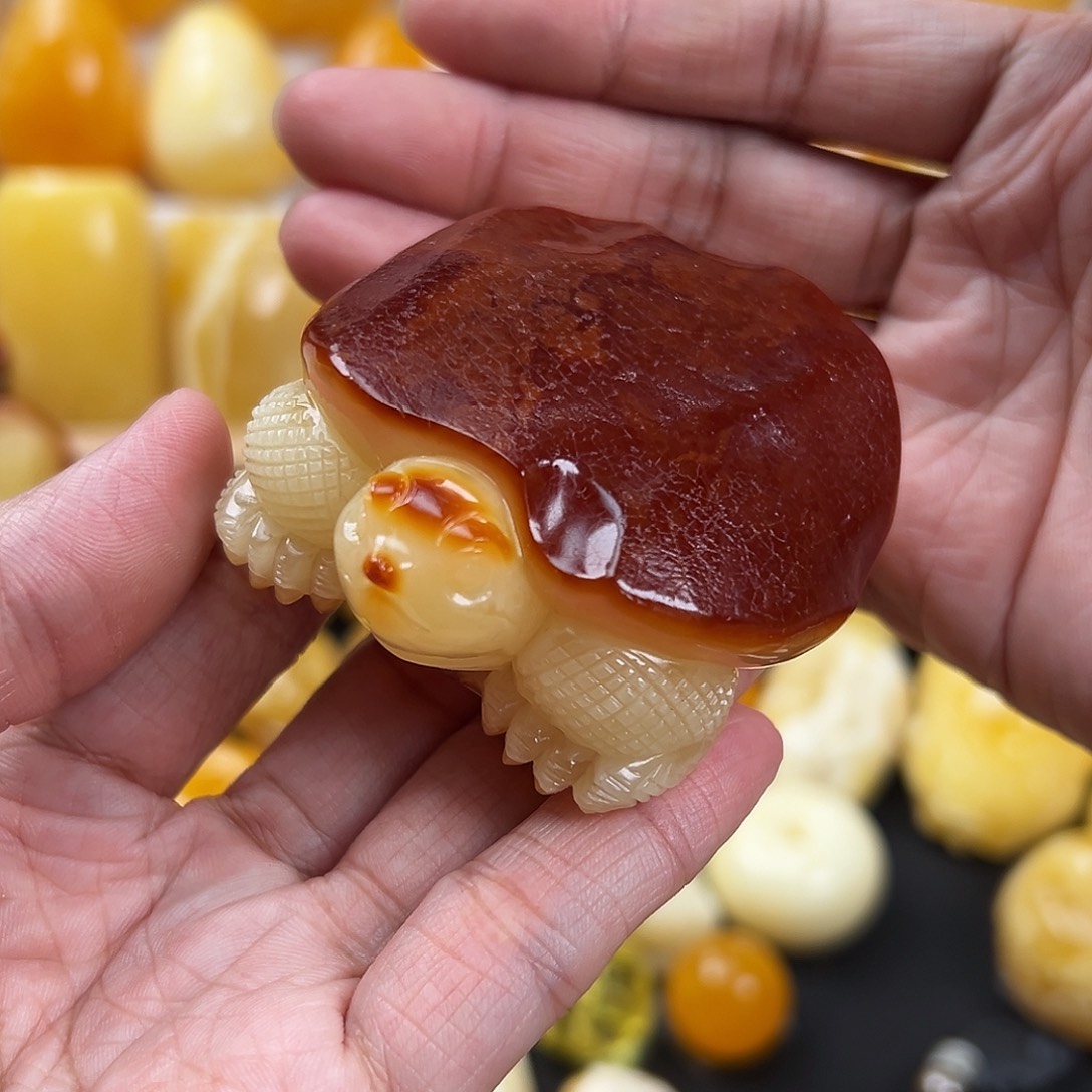 蜜蜡颈饰未镶嵌✨****?蜜蜡