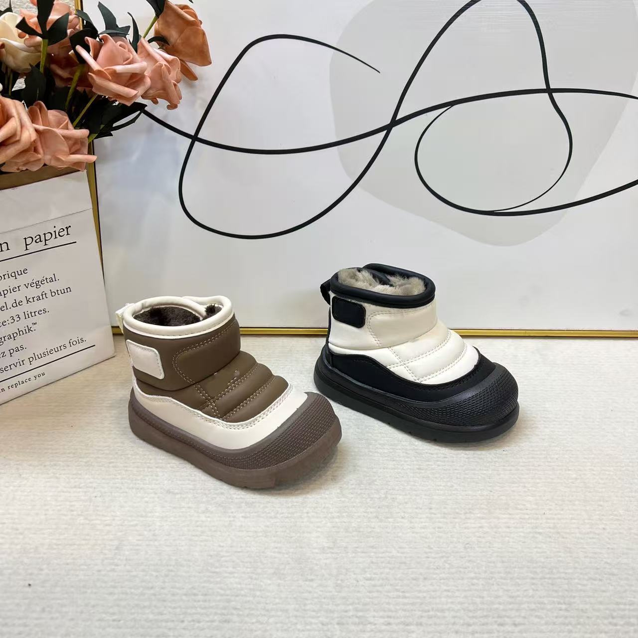 【冬季上新】B206/雪地靴/稳步鞋防踢防滑运动机能鞋学步机能鞋