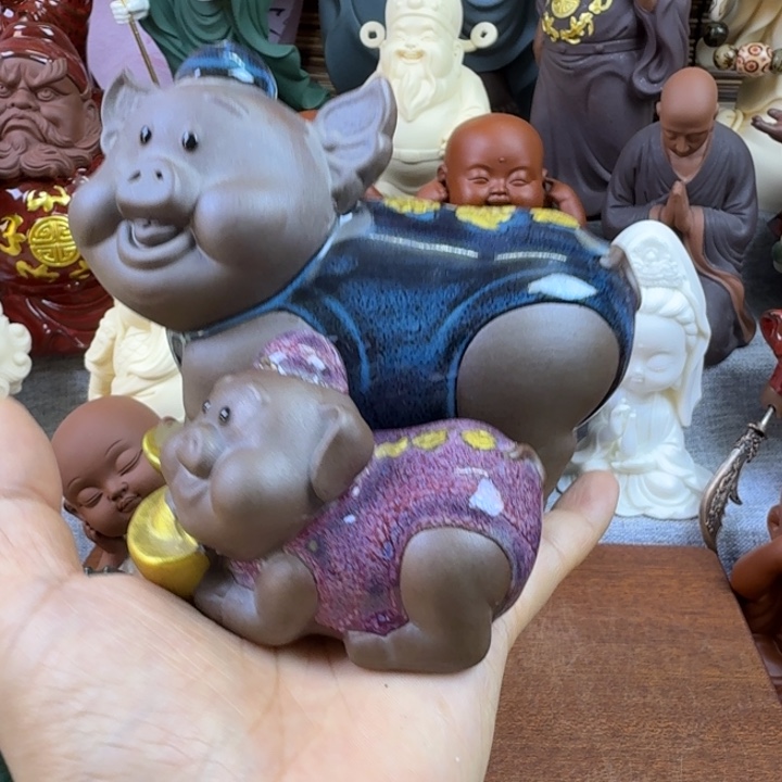 摆件紫砂茶宠摆件wwwww