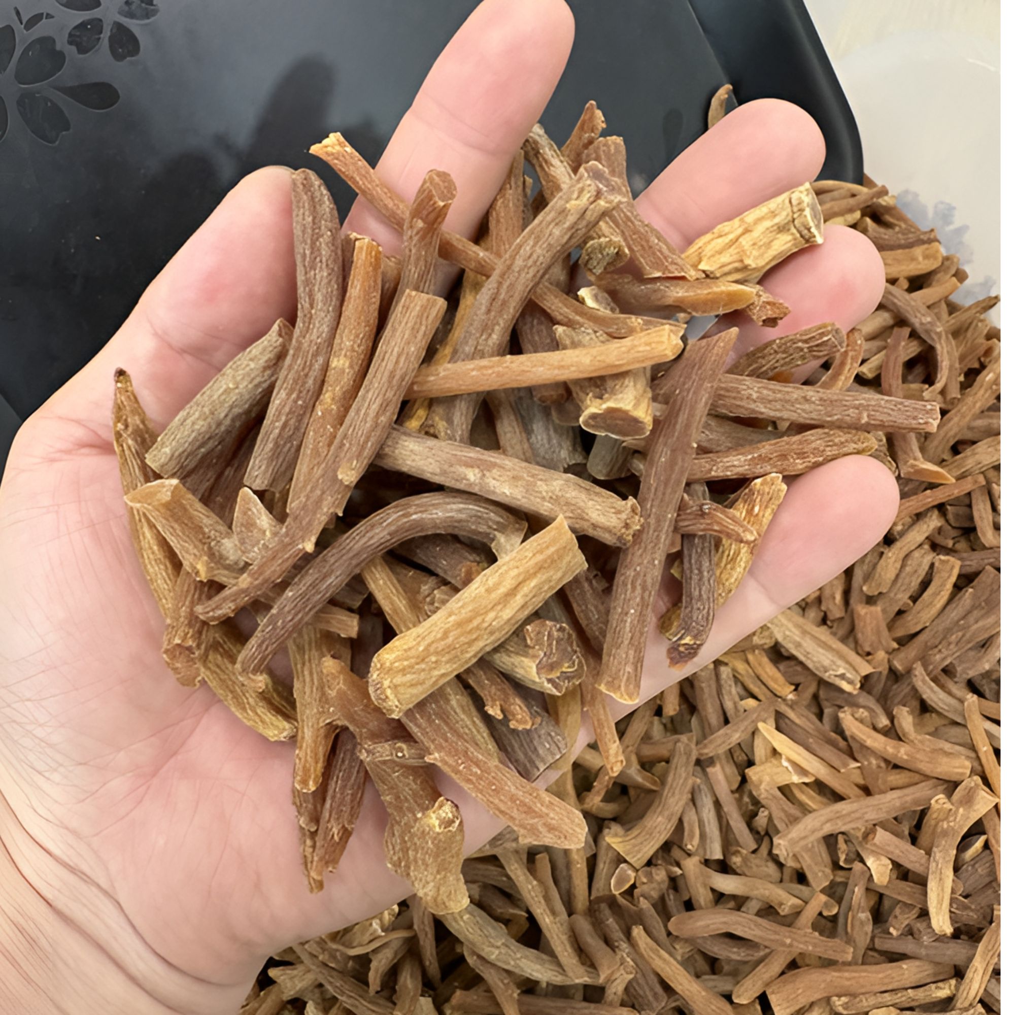 高丽参6年根高丽红参足干年份足可切片