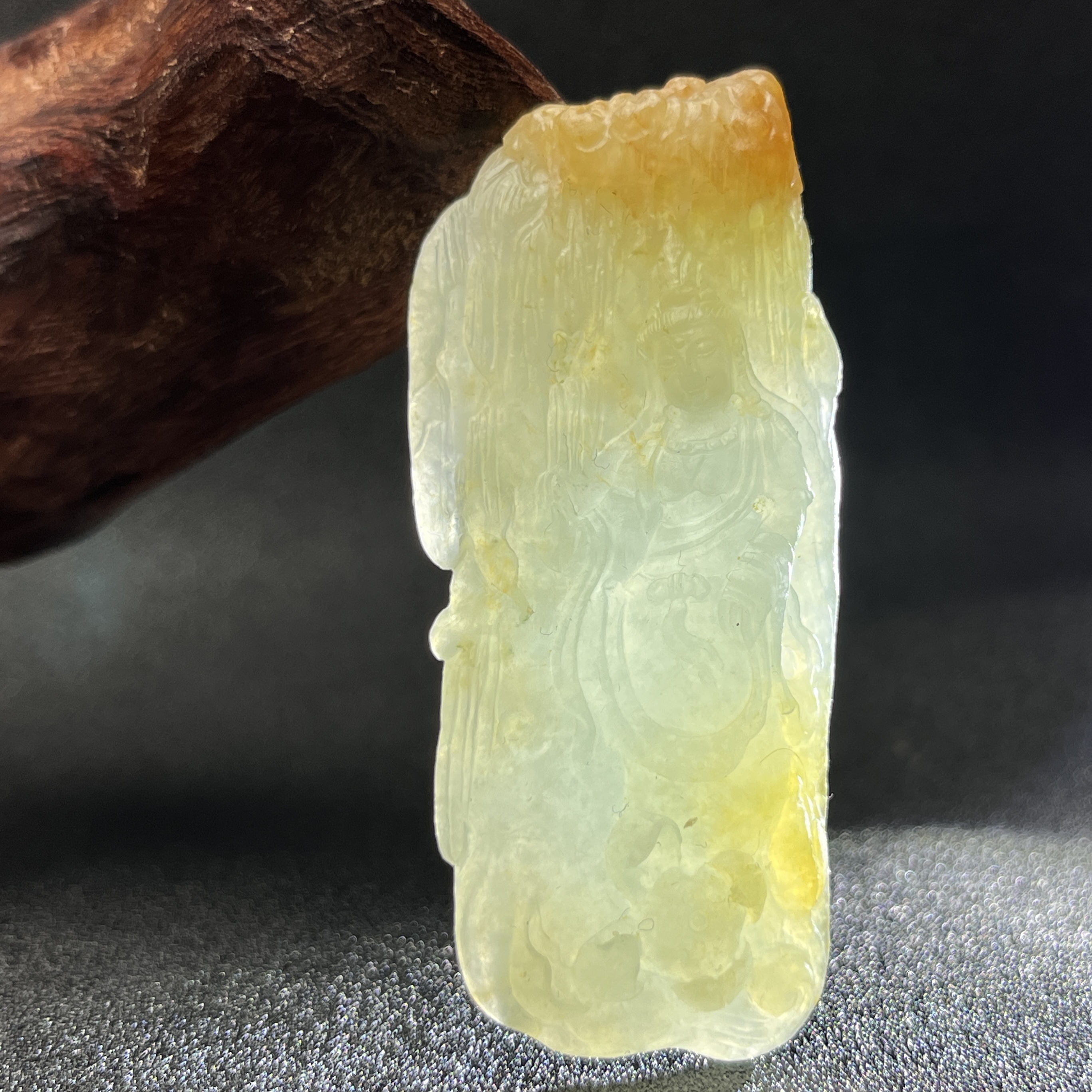 缅甸A货翡翠【名翠雅阁】释迦摩尼佛