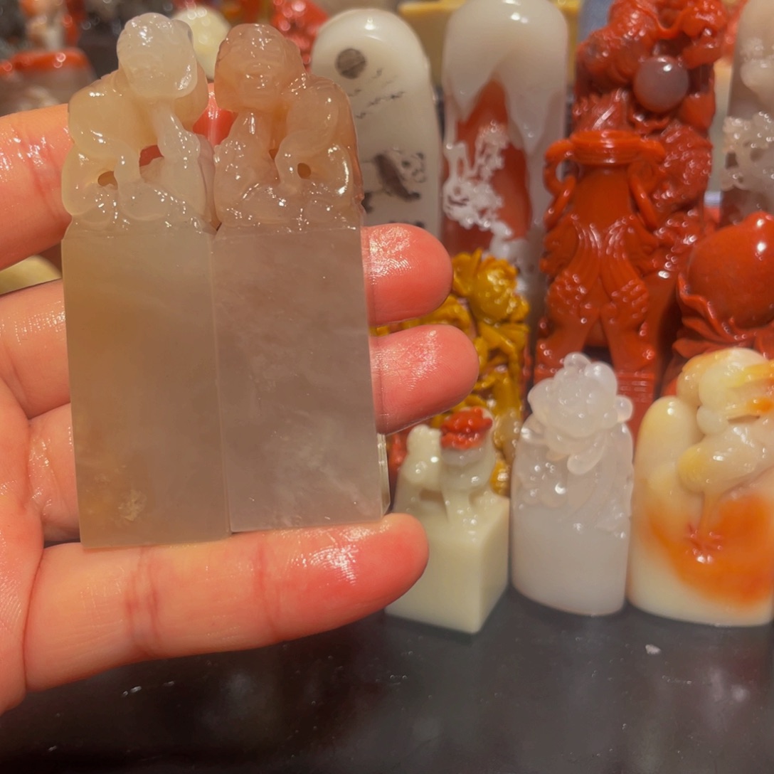 寿山石印石精美寿山