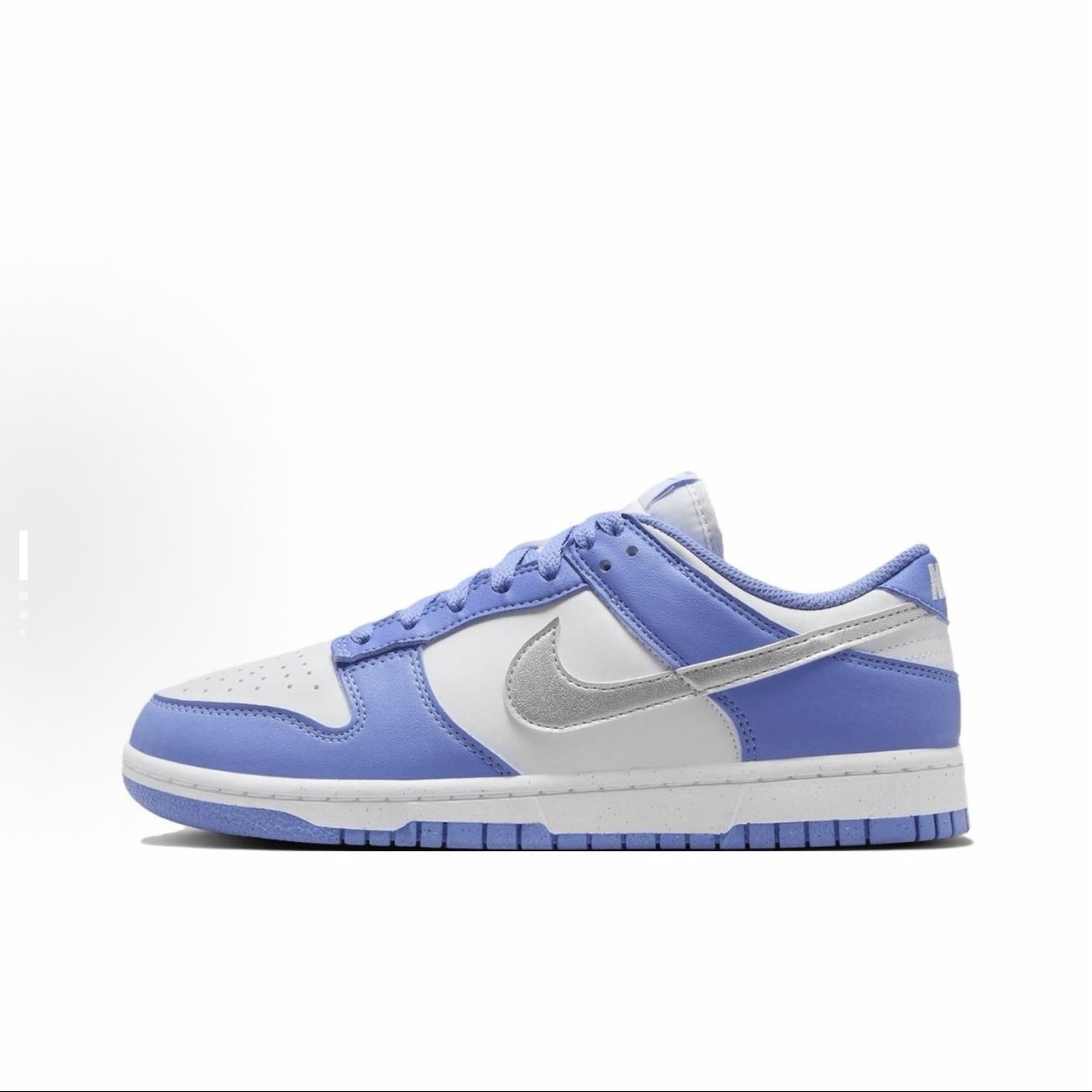 NIKE/耐克Dunk Low 防滑耐磨 低帮 板鞋 女款 蓝白色DD1873402
