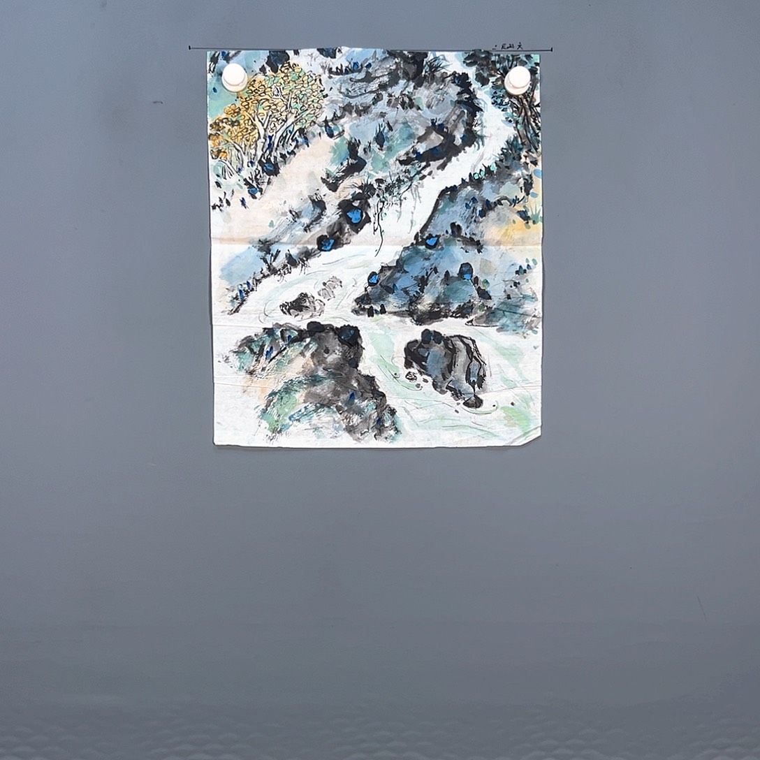 国画459 牡丹一如您飘逸一派 