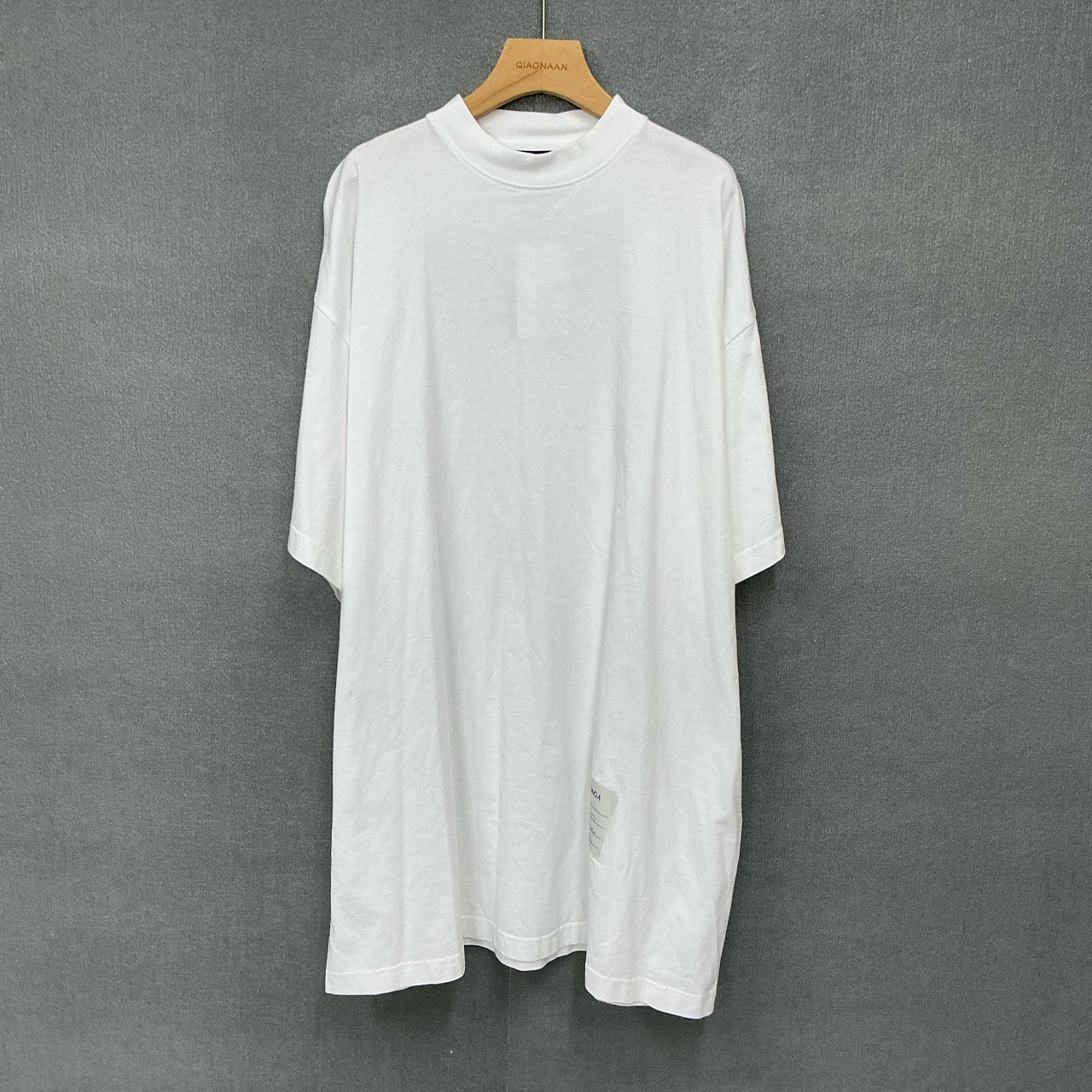 全新未使用 Balenciaga/巴黎世家 贴纸压花标签短袖全新带吊3码