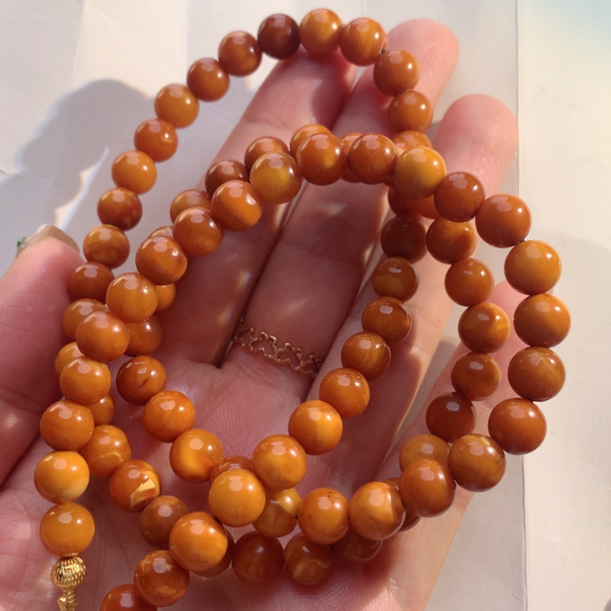 【闪购商品】蜜蜡手串未镶嵌蜜蜡手串多圈