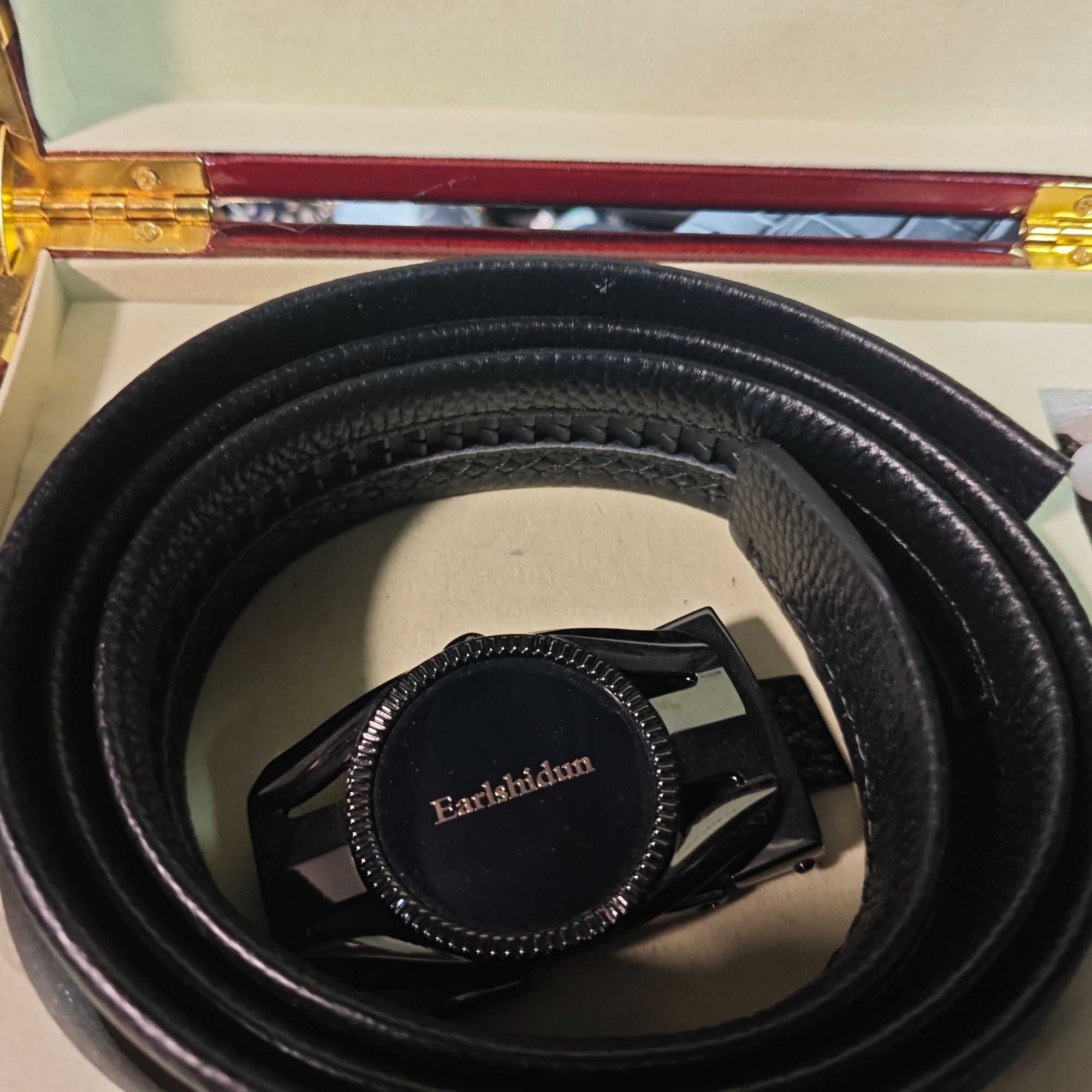 【F022】格纹简约风男轻职风百搭皮带腰带经典休闲黑色奢侈商务花腰