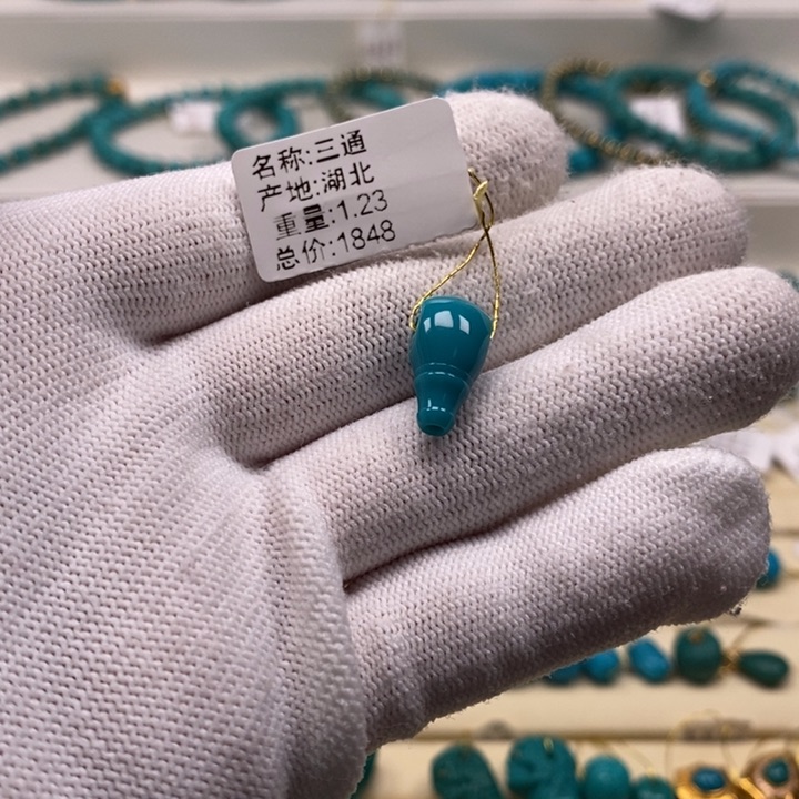 绿松石珠宝奇石未镶嵌