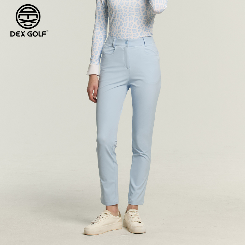 DEXGOLF高尔夫女士长裤春夏4233简约百搭球裤小脚裤休闲舒适速干