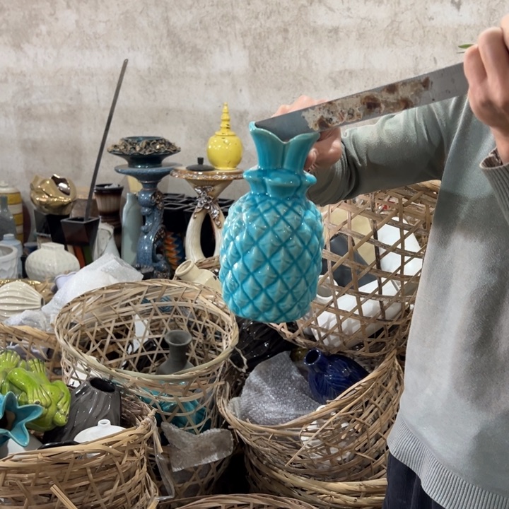 瓶高度22厘米口径5厘米微瑕捡漏