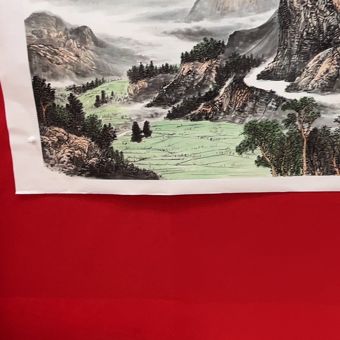 设***林国画八尺山水作品