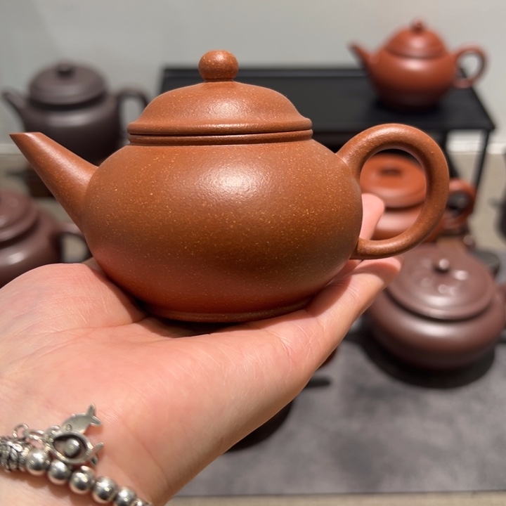 紫砂茶壶爱***麦宜兴黄龙山紫砂壶